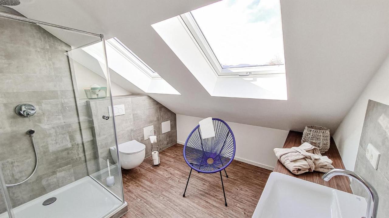 Penthouse Im Dachgeschoss Lägenhet Sonthofen Exteriör bild