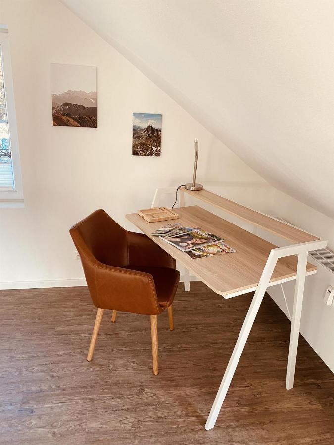 Penthouse Im Dachgeschoss Lägenhet Sonthofen Exteriör bild