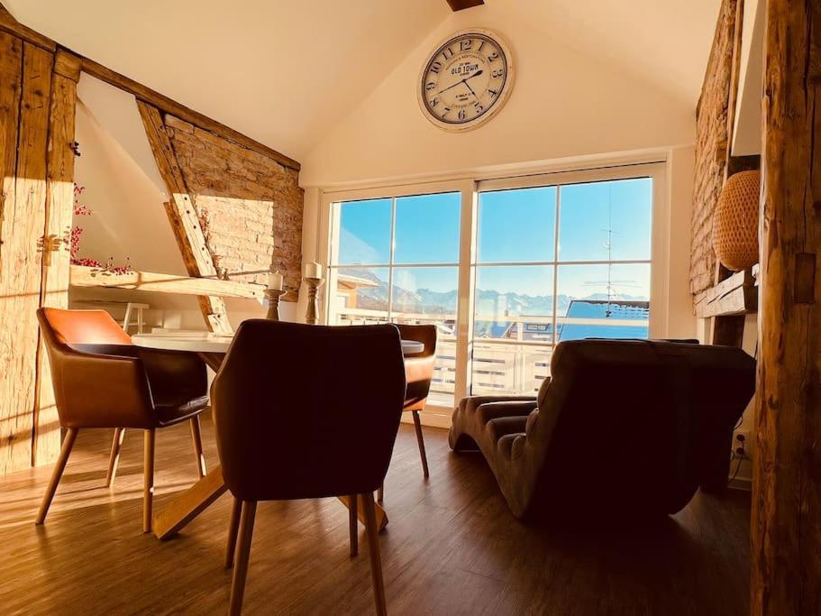 Penthouse Im Dachgeschoss Lägenhet Sonthofen Exteriör bild