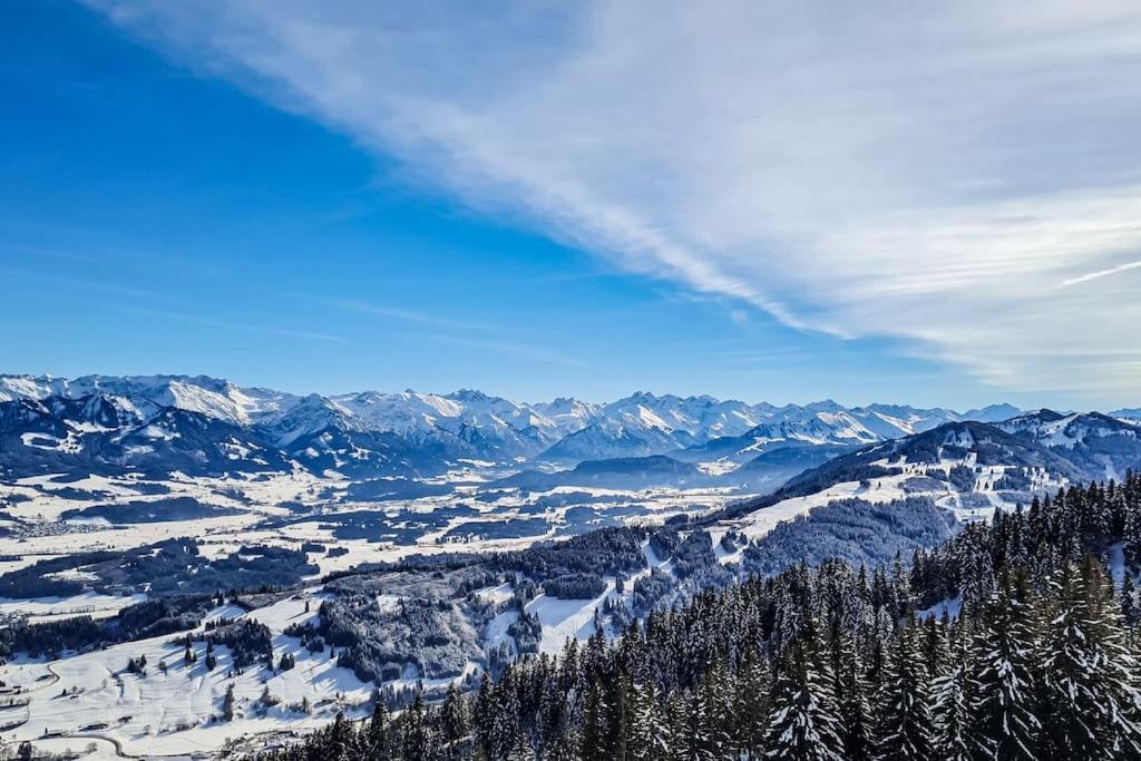 Penthouse Im Dachgeschoss Lägenhet Sonthofen Exteriör bild