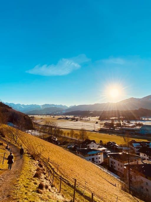 Penthouse Im Dachgeschoss Lägenhet Sonthofen Exteriör bild